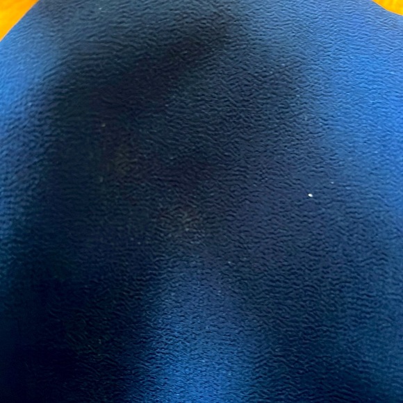 JARLO NAVY FLORENCE OFF SHOULDER GOWN VERY GOOD CONDITION (12) - Picture 12 of 12